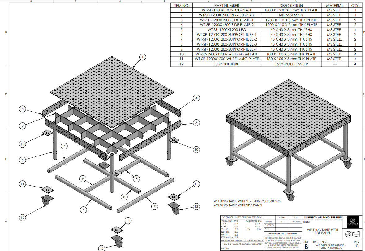 Welding tables, Welding accessories, Superior Welding Supplies Superior Welding Supplies, Superior Welding Supplies,