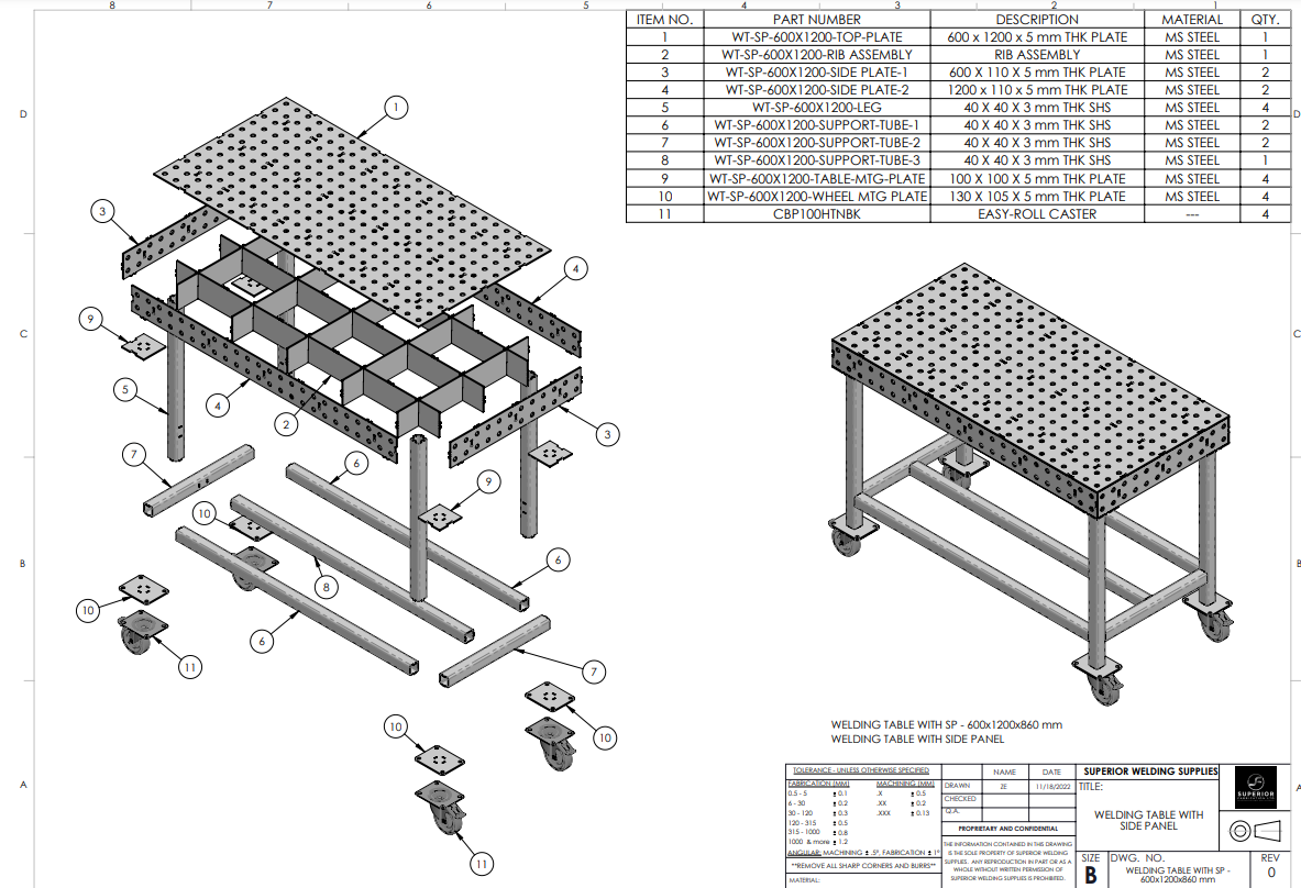 Welding tables, Welding accessories, Superior Welding Supplies Superior Welding Supplies, Superior Welding Supplies,