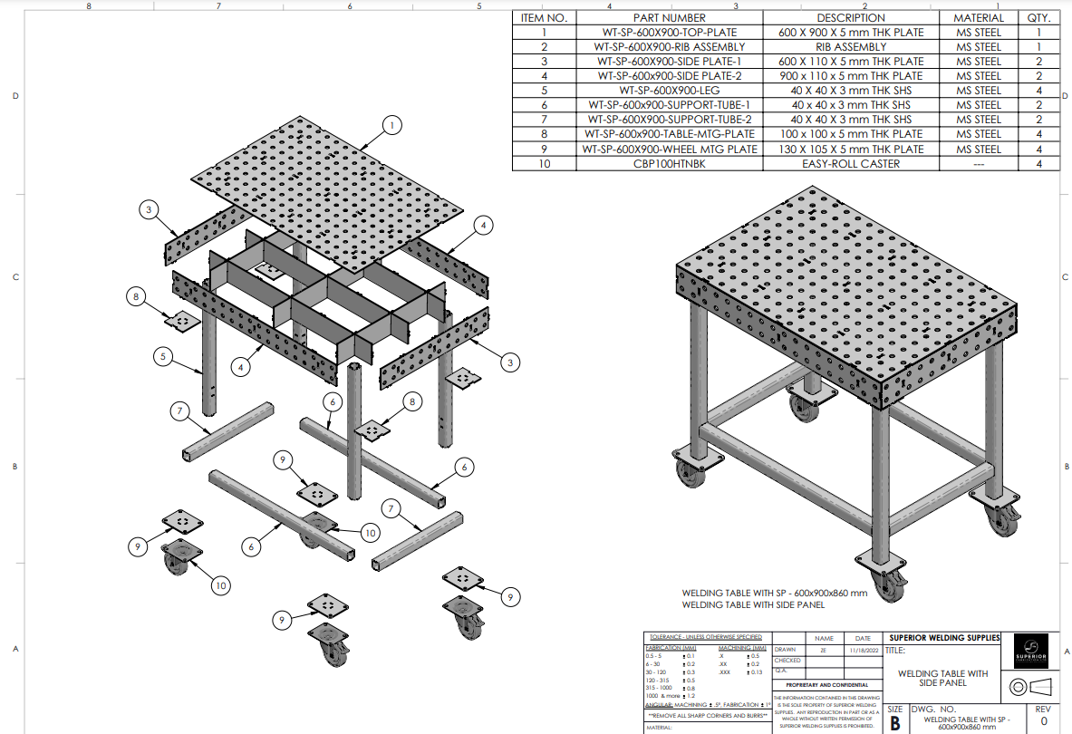 Best Welding Table Size: Find the Perfect Fit for Your Workshop 3 Best Welding Table Size: Find the Perfect Fit for Your Workshop